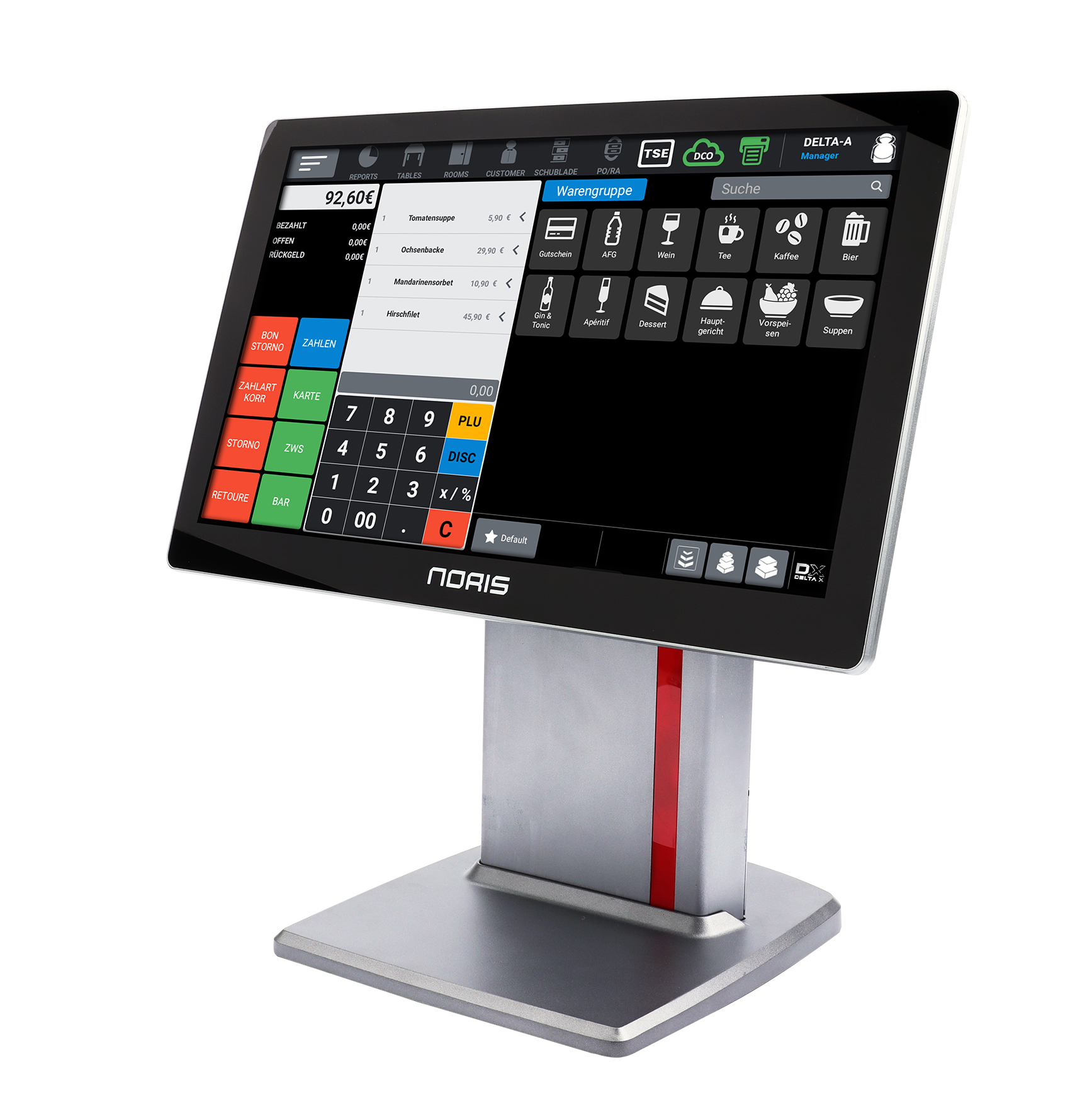 Kassensystem für Bäckereien