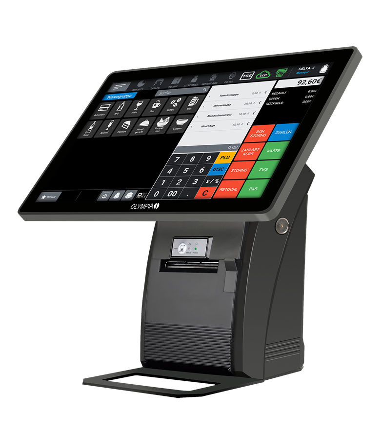Touchscreen Kasse